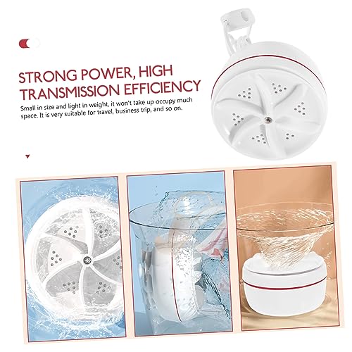 jojofuny 2pcs Mini Washing Machine Portable Compact Washer for Sink Hand Washer Usb Laundry Machine