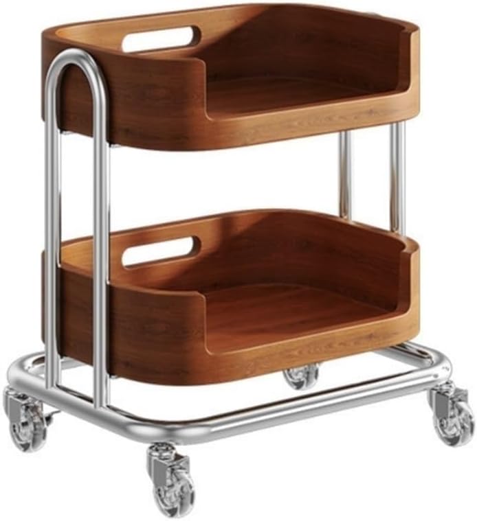 Utility Cart Storage Rack with Wheels – Movable Organizer for Living Room, Kitchen, and Bathroom – Durable and Versatile Design