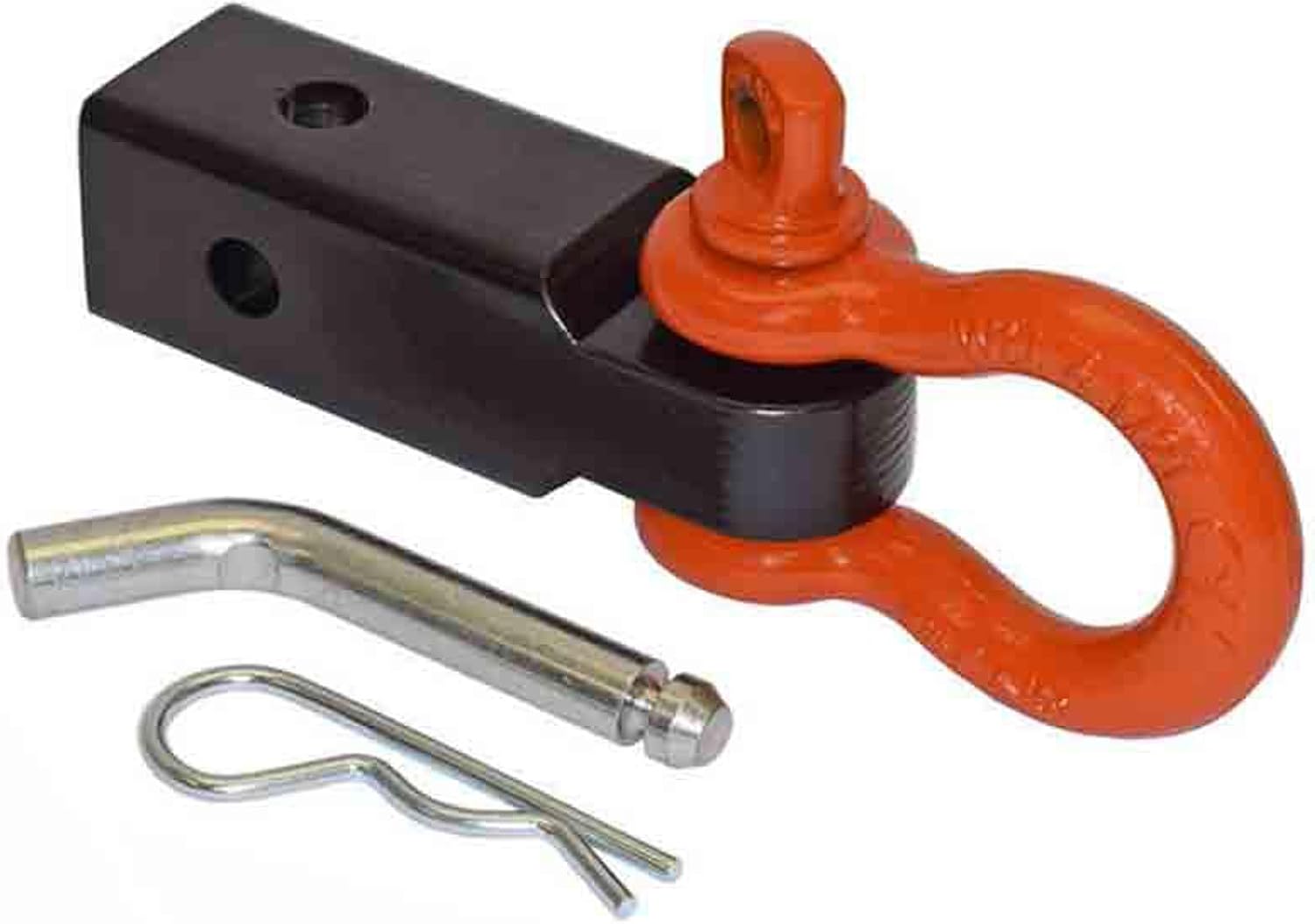 Rigid Hitch, Shackle Mount, 2in. Rcvr, 13K lb, with Pin/Clip, Gross Towing Weight 13000 lb, Model# TSM-22-D