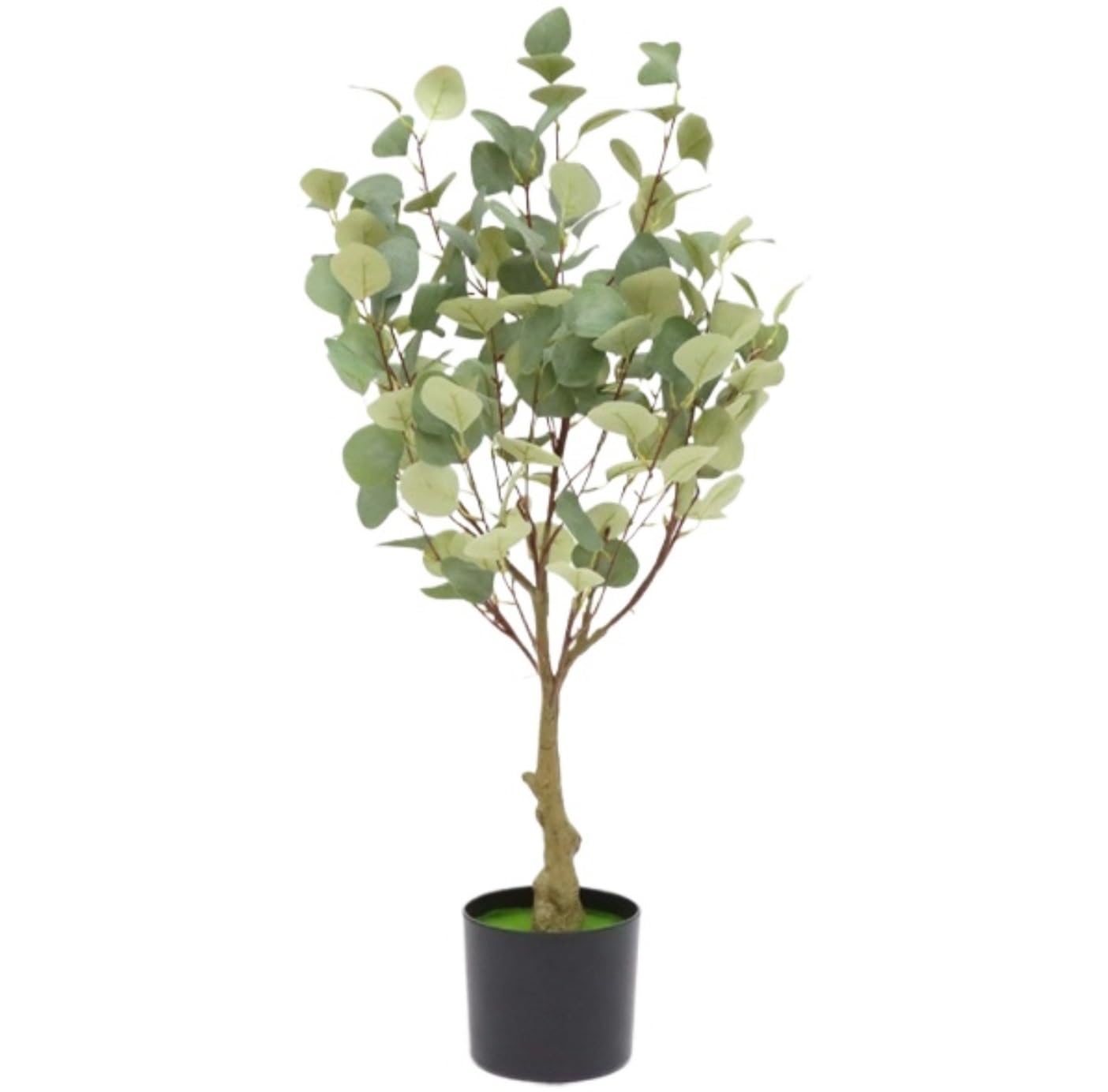 AYCDL Artificial Tree Plants Artificial Tree Indoor Fake Eucalyptus Plant Lifelike Green Faux Tree For Home Office Decor Decoration Artificial Tree,A-180cm,A-90cm