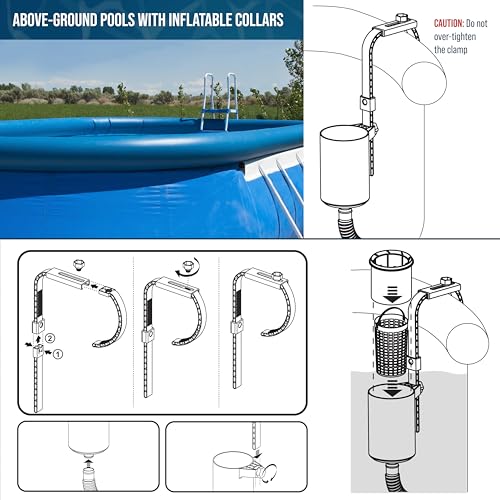 Image of U.S. Pool Supply Pool Skimmer - Above Ground Pool Skimmer, Floating Surface