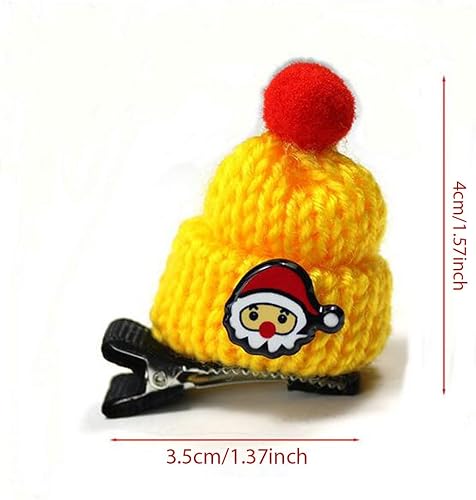 Miniatura 2 de 10 pinzas para el pelo para perros, accesorios de Navidad para mascotas, horquilla para el pelo de Navidad para mascotas, accesorios para el cabello