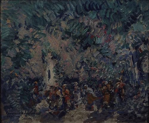Arte Pared Pintura Decorativa Scenografia Ballet Corsair Korovin 60x90