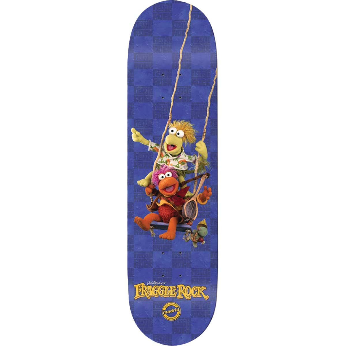 Madrid x Fraggle - Assembled AS Complete Skateboard - Ready to Ride Skateboard - or Choose just The