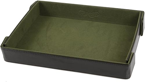 Forged Dice Co. Bandeja plegable magnética de 9.5 pulgadas para dados  Bandeja plegable portátil para usar como bandeja de dados DND, bandeja de