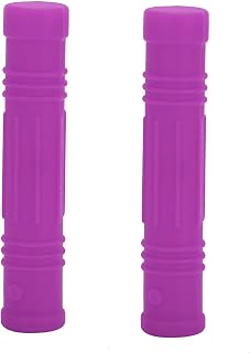 Cartuchos de Lápis Sensoriais, Lápis de Silicone para Mastigar Macios para Bebês e Crianças Mais Velhas (Mordedor de suporte de caneta sabre roxa)