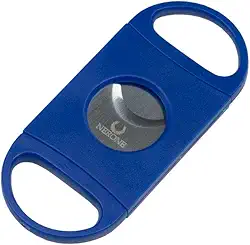Cortador charutos NERONE Basic lâmina dupla plástico azul