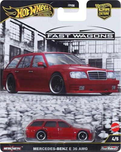 Hot Wheels Premium Car Culture Mercedes-Benz AMG E 36 1:64 miniatura 6