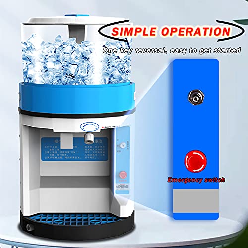 DUTUI Eisbrecher 350W Hochleistungs-Automatik-Smoothie-Maschine Schneemaschine Rasierte Eismaschine Für Den Gewerblichen… – Bild 3
