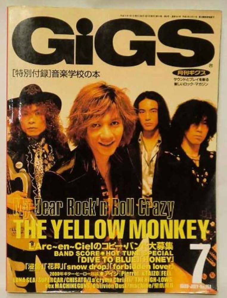 GIGS 1999年7月号 （月間ギグス） | シンコーミュージック |本