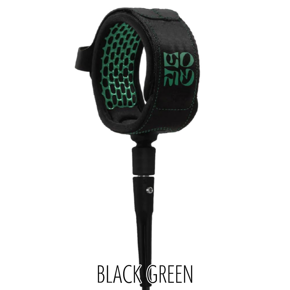 FCS Leash Yago Dora All Round Essential - 6'0 - Schwarz Grün