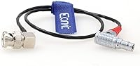 Vista 2 de Eonvic Ambient Lockit Dispositivos de código de tiempo Cable BNC 0B ángulo recto 5 pin a BNC para ARRI Alexa