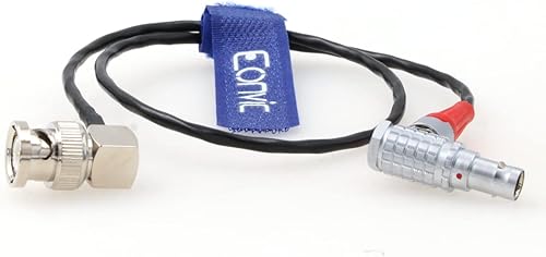 Miniatura 2 de Eonvic Ambient Lockit Dispositivos de código de tiempo Cable BNC 0B ángulo recto 5 pin a BNC para ARRI Alexa