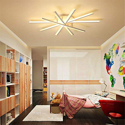 Plafoniera a LED dimmerabile, 60W, design moderno