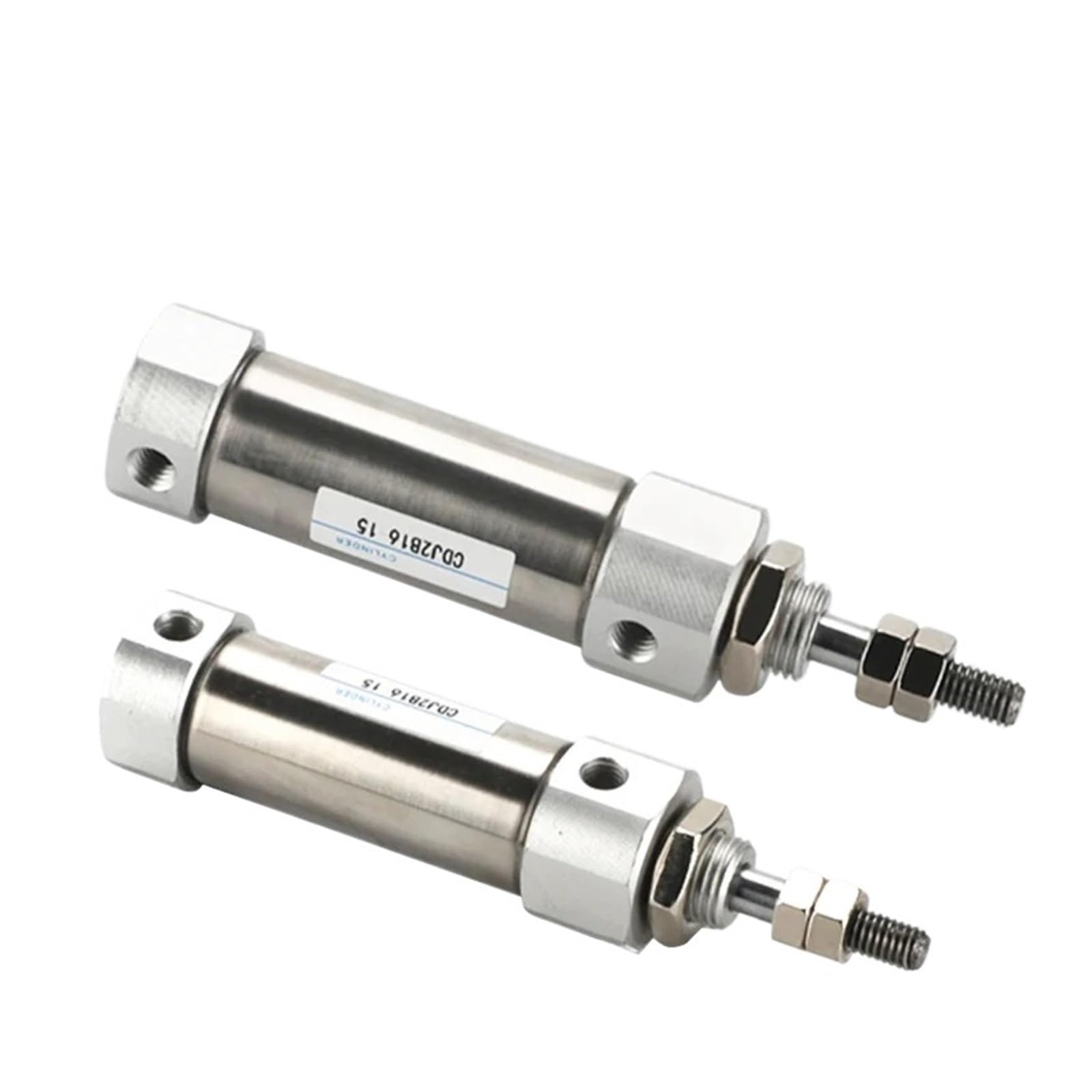 Cilindro neumático CDJ2B16 de 10mm de diámetro: solucione la falta de espacio en su automatización