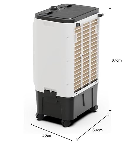 Climatizador Portátil Ventisol Clin8-01 8 Litros 130w - Branco/Preto
