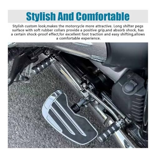 Kit levier de vitesse à talon pour moto R18B pour éviter d'abîmer les bottes de motard