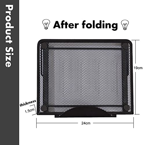 Computer-StandLaptop-Stand-for-Desk-Mesh-Ventilated-Adjustable-Laptop-Stand-for-Laptop-iPad-Tablet-and-More-Black