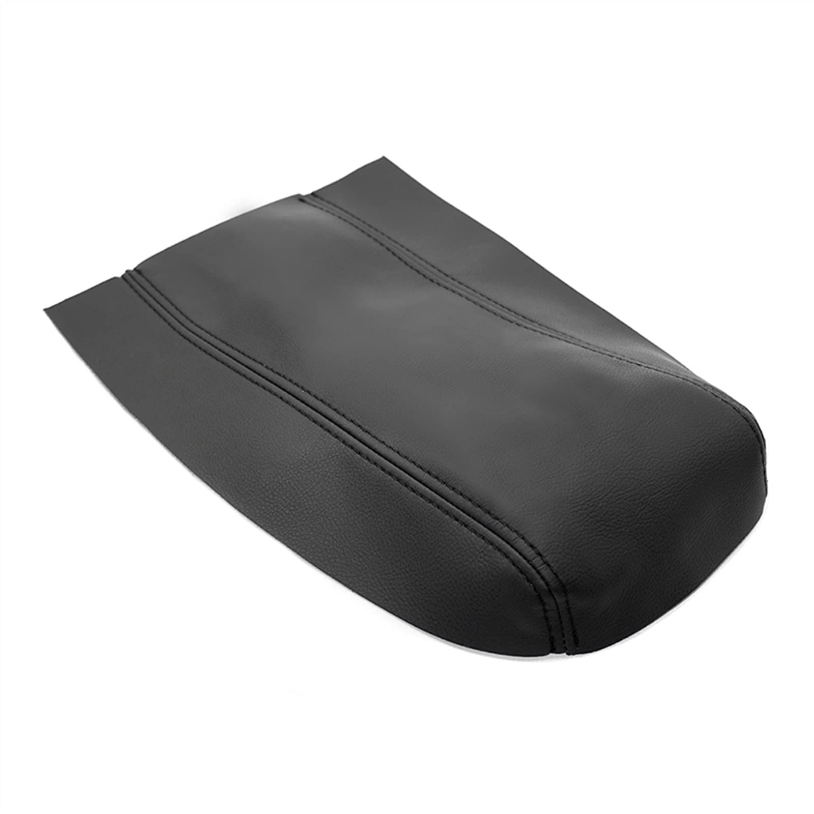 Zapora Black Car Accessories Center Console Lid Armrest Box Leather Mats Cover Sticker Trim For Toyota For Prius 2010-2015 Suvs(Black)