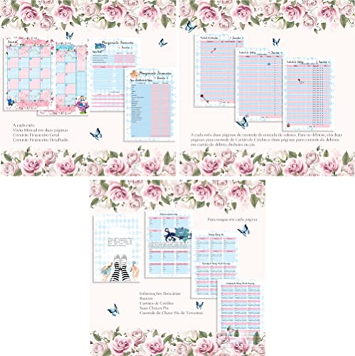 Planner Financeiro Permanente Alice