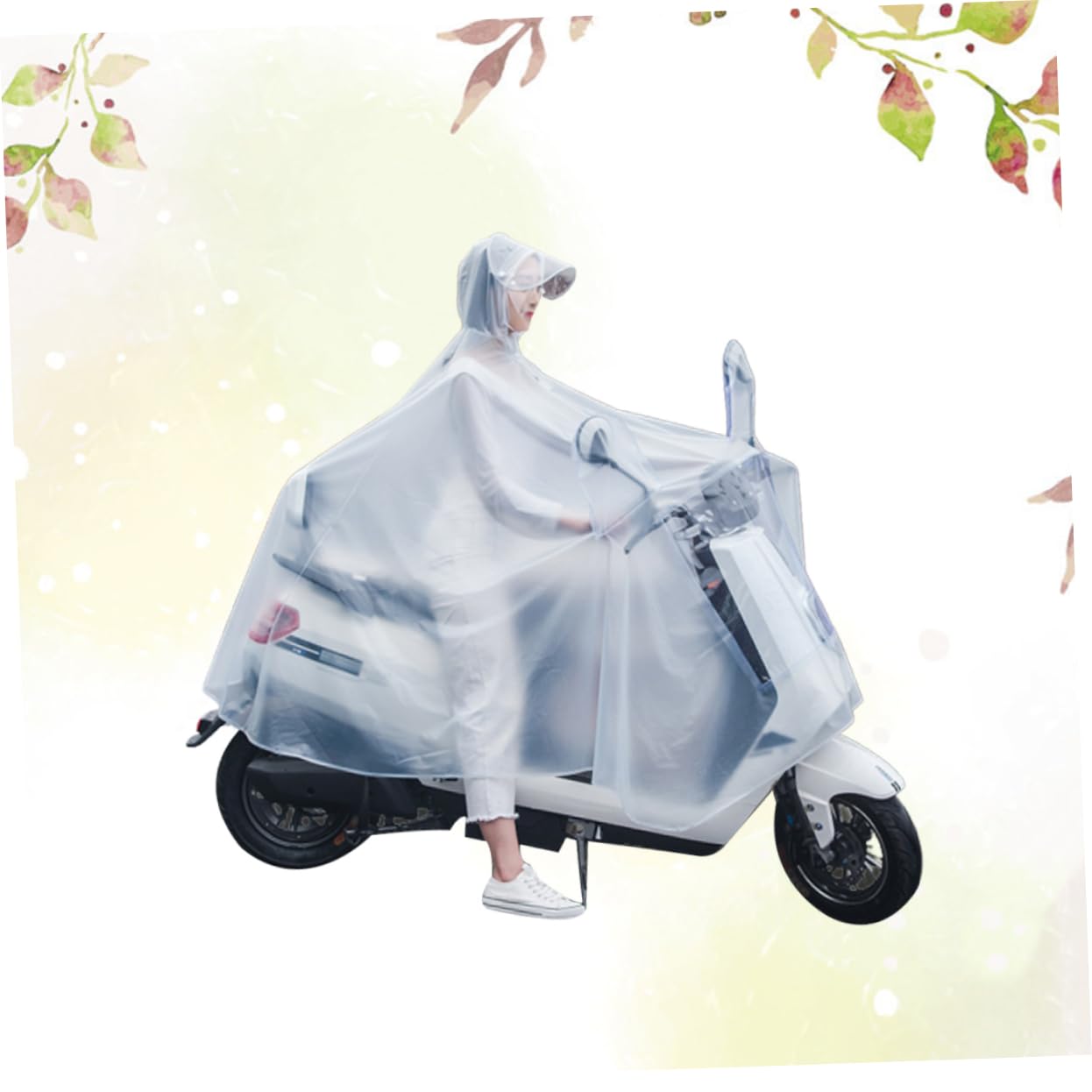 Yardwe Abbigliamento Antipioggia Pratico Poncho Antipioggia Trasparente Giacche Impermeabili Per Adulti Pantaloni Antipioggia Donna Impermeabile Donna Capotes Para Felpe Con Cappuccio