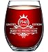 1939 80th Birthday Gifts for Women and Men Wine Glass - Funny Vintage Anniversary Gift Ideas for Mom, Dad, Husband or Wife - 15 oz Glasses for Red or White Wine - Party Decorations for Him or Her