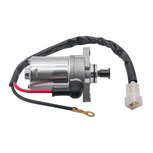 Miniatura 4 de Cylinamn - Arrancador de 12 V y 9 dientes para Polaris Outlaw 50 Predator 90 Sportsman 90 Scrambler 90 para Eton 90cc compatible con 90cc 2 tiempos