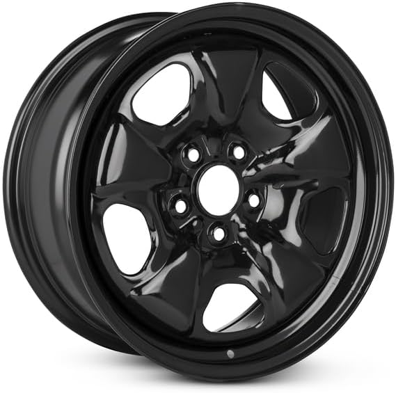 18x7.5 inch OEM Direct Replacement Steel Wheel - Recond for 2010-2015 Chevrolet Camaro 5-120mm Black 18 in Rim 560-05527