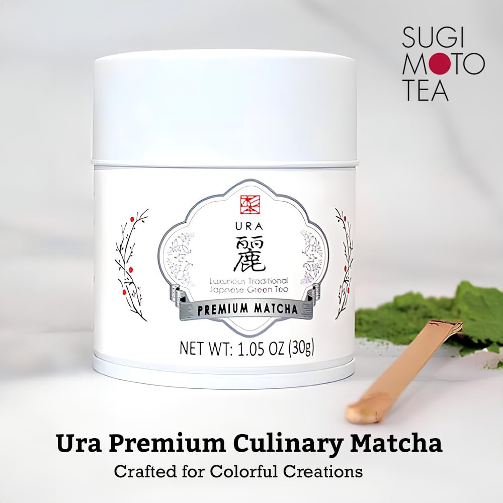 SUGIMOTO TEA Matcha Premium Grade Japanese Matcha Powder URA 1 05 oz 30 g — view 3