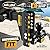 Drop Hitch, Adjustable Trailer Hitch Tri-Ball(1-7/8'', 2'', 2-5/16'') Hitch, Truck Hitch Fits 2'' Receiver, 8'' Drop/Rise, Max 12,500 LBS GTW Trailer Hitch, with Double Anti-Theft Locking Hitch Pins