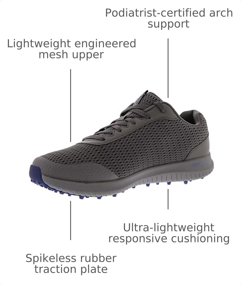Image of Skechers Men's Max Fairway 3 Arch Fit Spikeless Golf Shoe