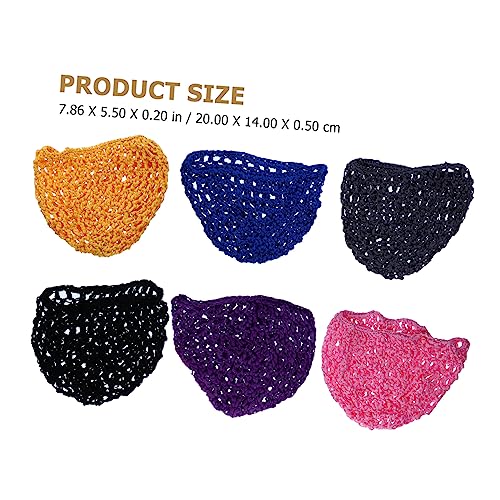 Beavorty 6pcs Mesh Hair Net Hat for Women Stretch Headbands for Women Hair Bands for 's Hair Sleep Head Wrap Sleeping Snood Hat for Woman Cap - Image 4