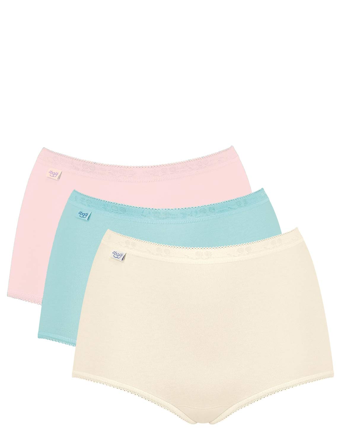 Slips Sloggi Basic Maxi avec coutures plates invisibles et coton extensible - 2