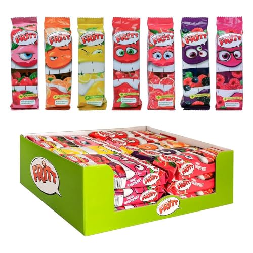 Caramelos masticables sabores surtidos Fritt 30 packs miniatura 1