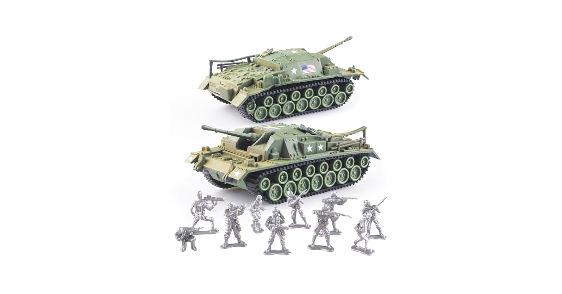 特撮 BOLEY Defender Army Tank Play Set - Toy Tank and US