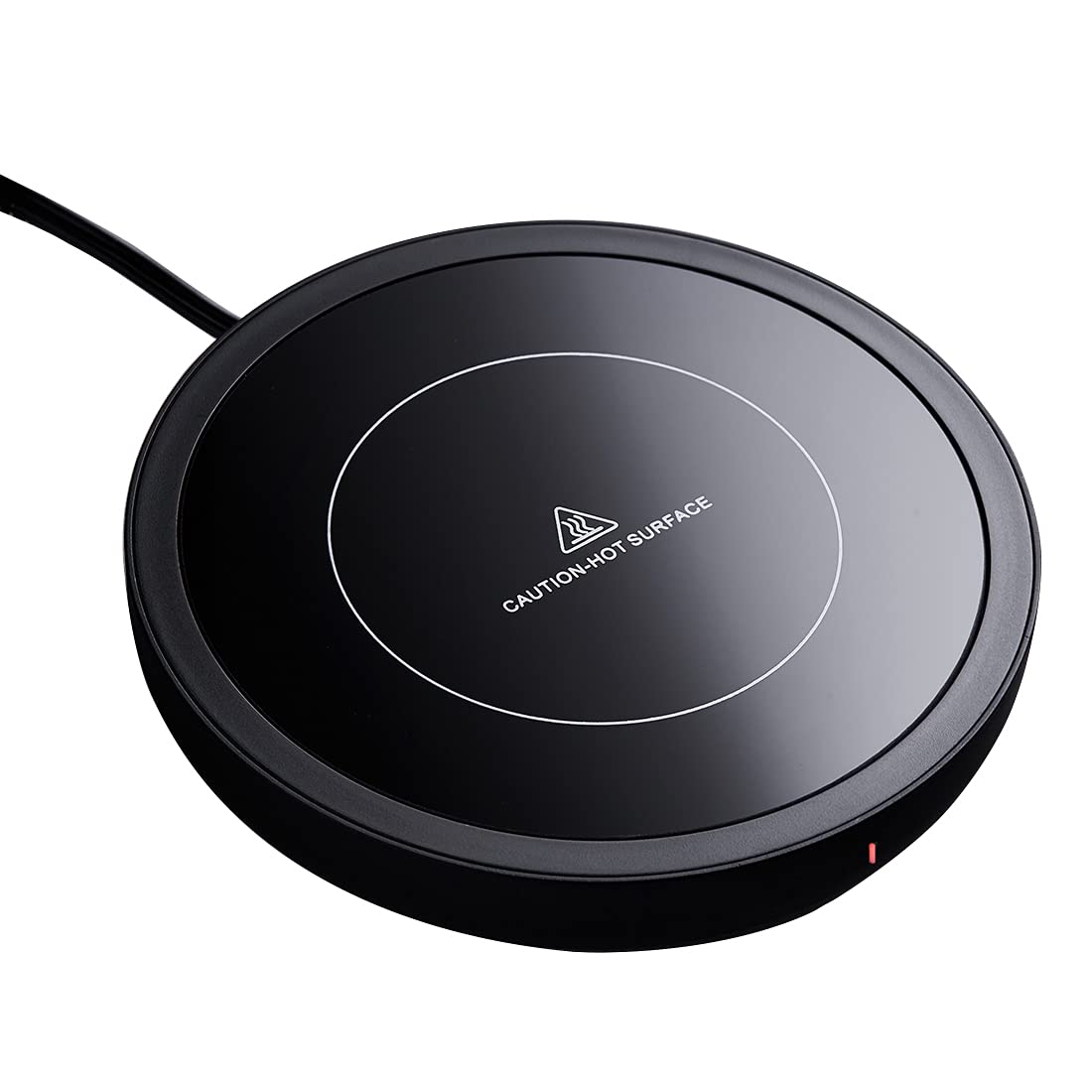 Coffee Warmer, 3-in-1 Mug Warmer with Auto Shut Off, Black, 36W Fast Heating, Perfect for Desk, Coffee, Tea, Milk