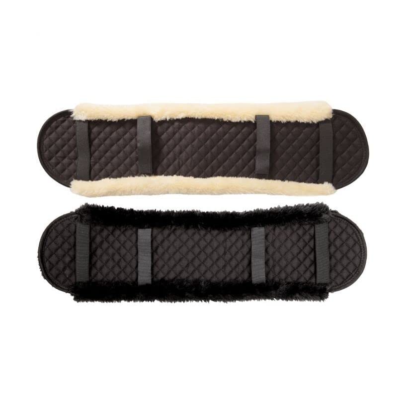 Kavalkade fourreau de sangle en fausse fourrure pour protection du cheval
