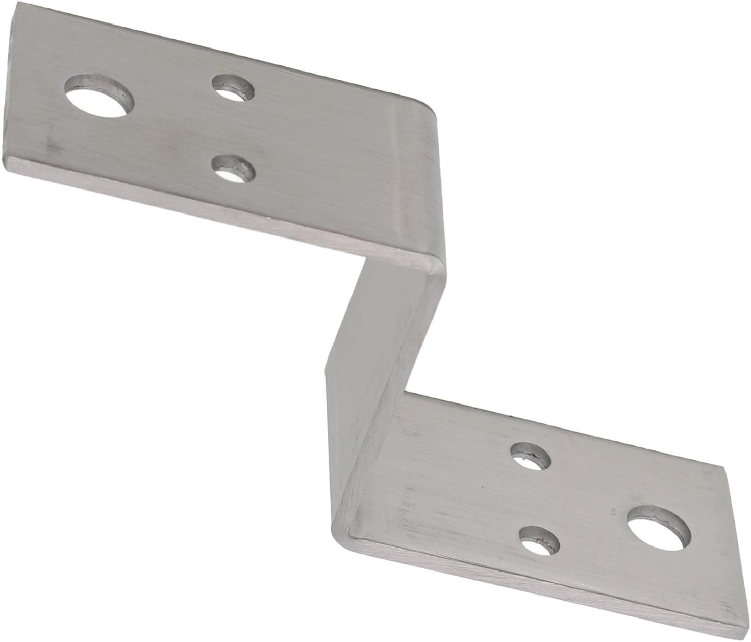 Heavy Duty Metal Z Corner Connector Angle Iron Z Angle for Connecting and Reinforcing Furniture Angle Building Angle Flat (50mm)