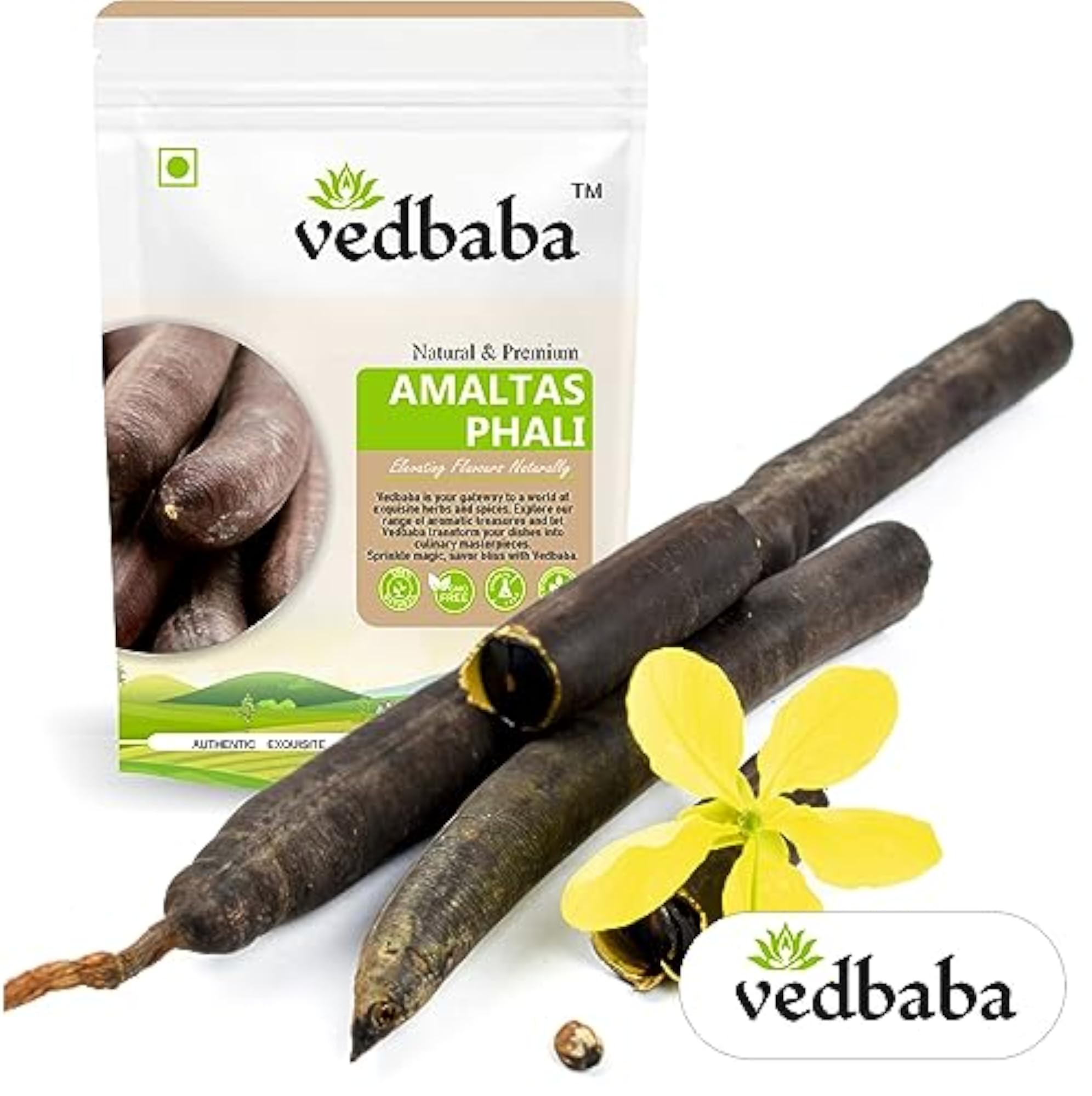 Vedbaba Amaltas Phali Fali Amaltas Cassia Fistula, 800 GM
