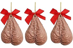 3D Funny Tingting Christmas Balls Ornament