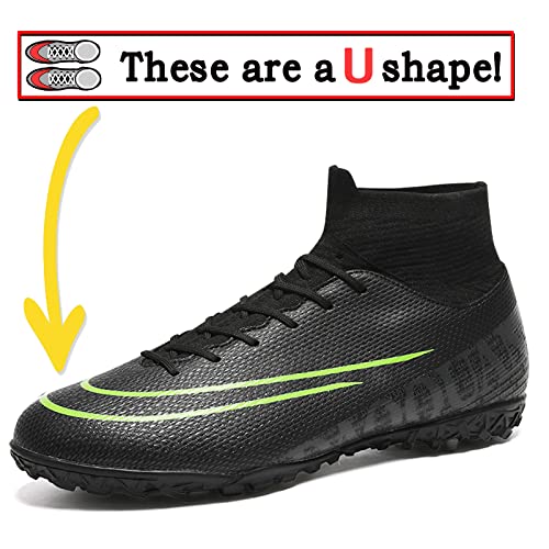 Men Indoor Soccer Spikes Shoes Highlight Ag Football Shoes Indoor/Outdoor Competition/Training/Athletic Big Boy's Sneakers Sd2028-M1-44 #TOP2