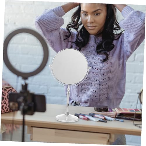 Espejo de maquillaje doble cara FRCOLOR compacto miniatura 3