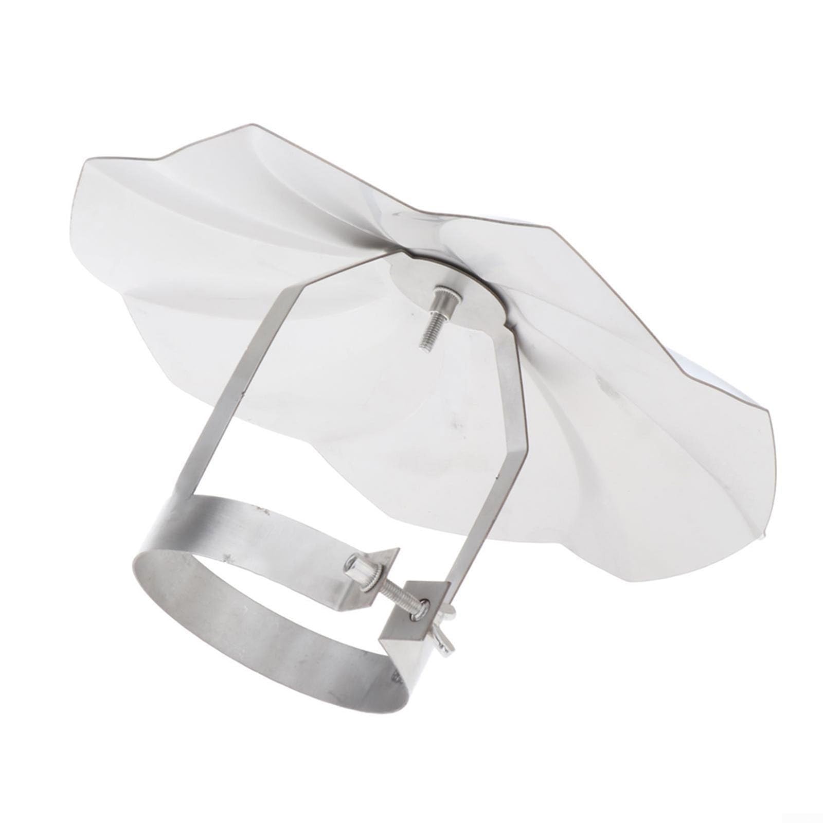 KGLHJDY Stainless Steel Chimney Rain Cap with Fixed Base for Roof Vent, Flue Pipe, and Stove Pipe Protecting Against Water, Debris, Snow, and Animals