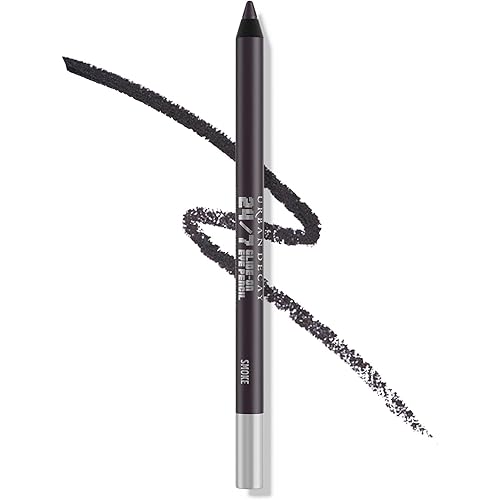 Urban Decay 24/7 Glide-On Waterproof Eyeliner Pencil - Smudge-Proof, Long-Lasting, Transfer-Proof, Up to 16HR Wear, Smooth No-Tug Formula, Hydrating Color Liner With Vitamin E & Jojoba Oil - 0.04 oz