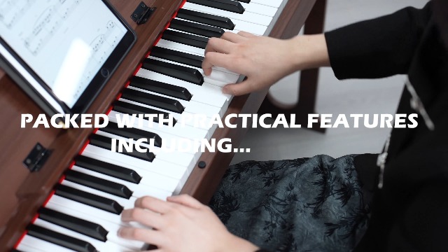 Amazon.com: Ktaxon 88 Key Full Weighted Upright Pianos, Digital