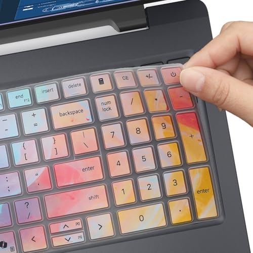 Protector de teclado para Dell 16 Plus silicona colorido miniatura 4