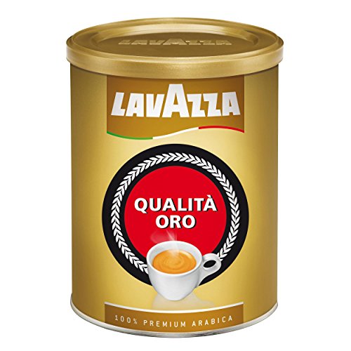 Juego de café Lavazza Qualita Oro, espresso de granos de café tostado, diseño de granos de café molido, 3 x 250 G de… - Imagen 3