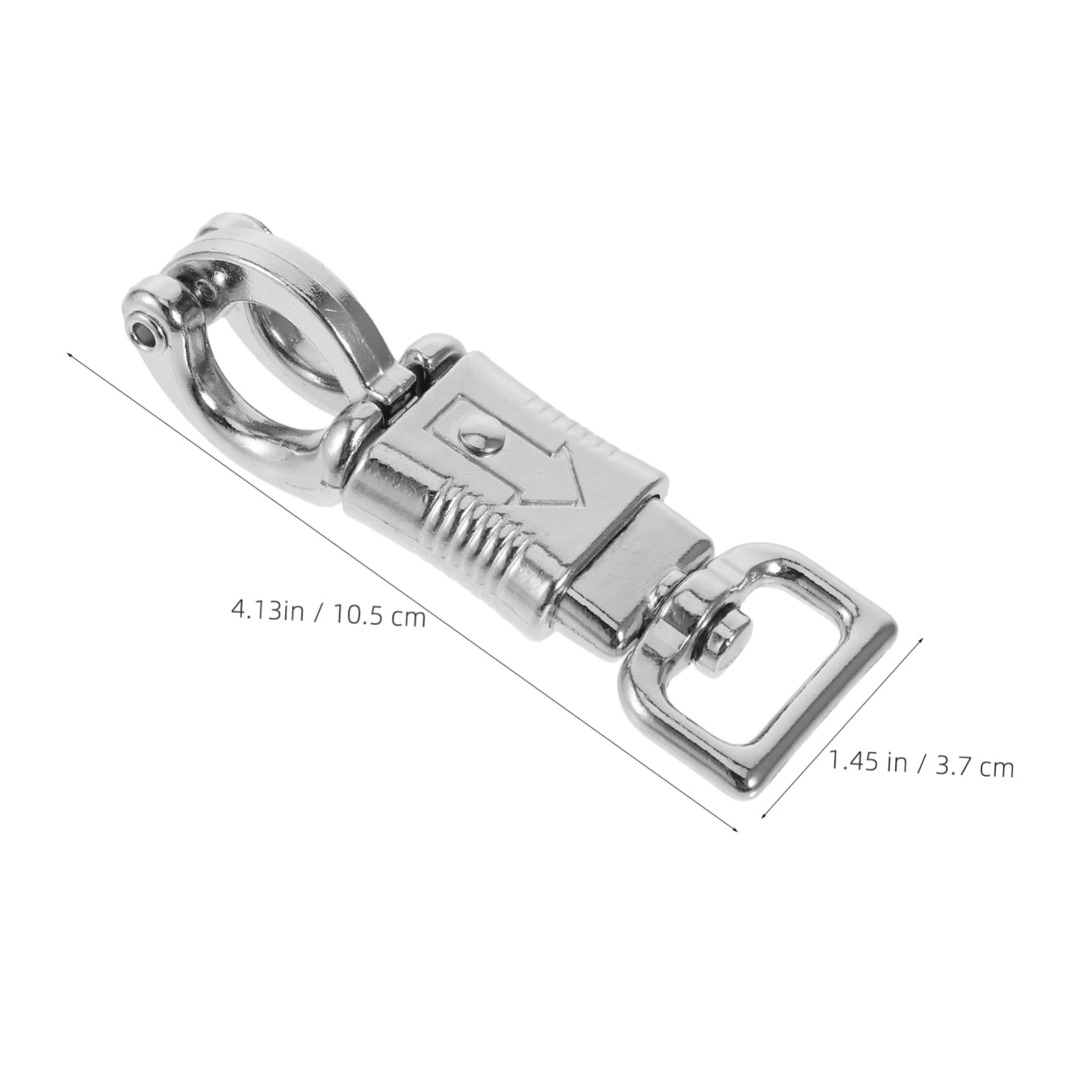 PRETYZOOM Multi-Purpose Metal Snap Hook Quick Release for Equestrian Heavy Duty Rope Clip Outdoor Use