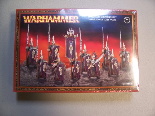 Facile da usare LANCE DEL TERRORE dreadspears ELFI OSCURI bleakswords DARK ELVES darkshards WARHAMMER età 12+