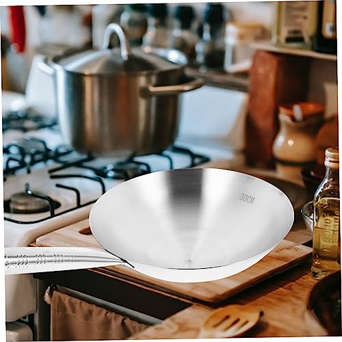 Wok de Acero Inoxidable VICASKY Resistente y Ligero miniatura 6